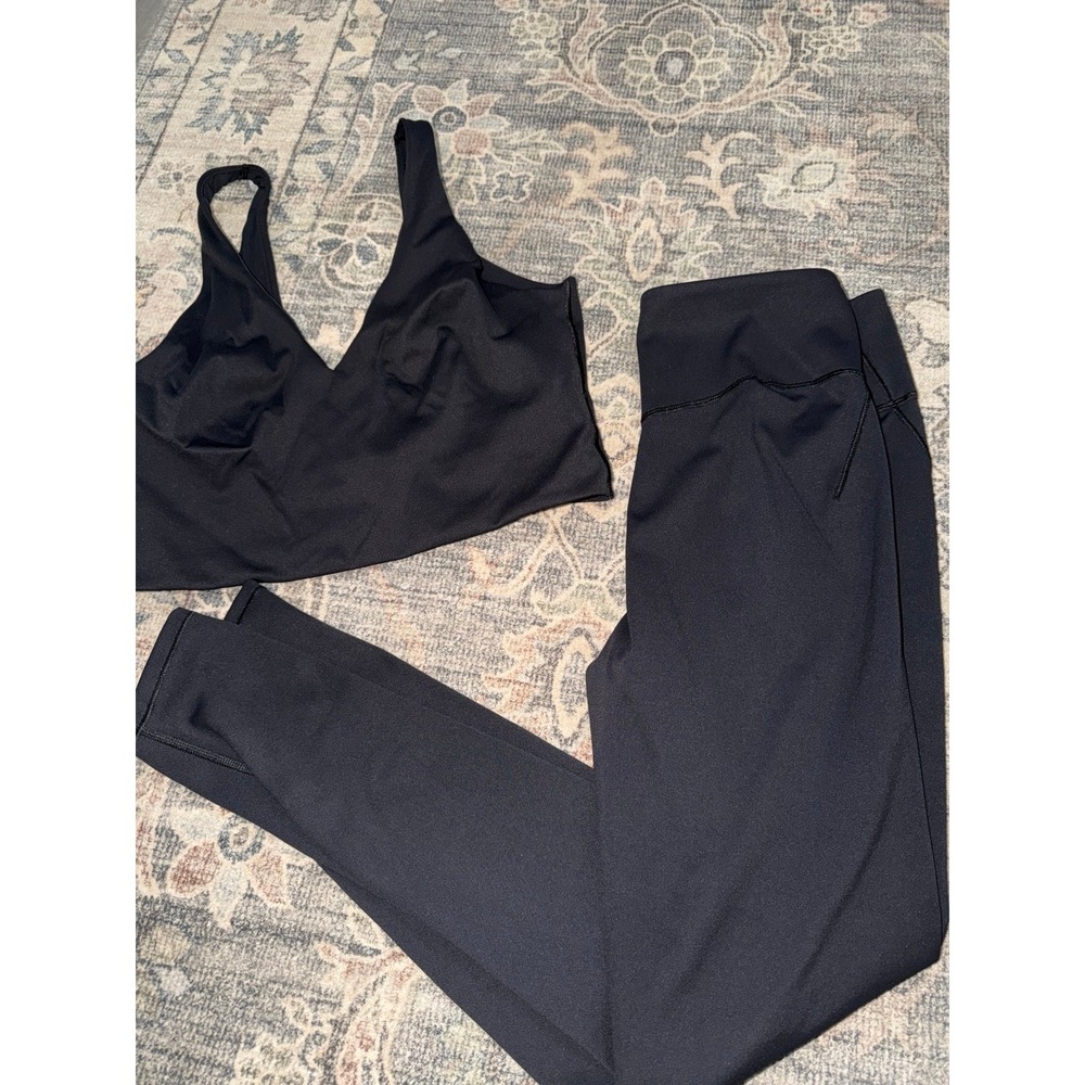 Nike Skims Black Onyx Dri-Fit Athletic Set